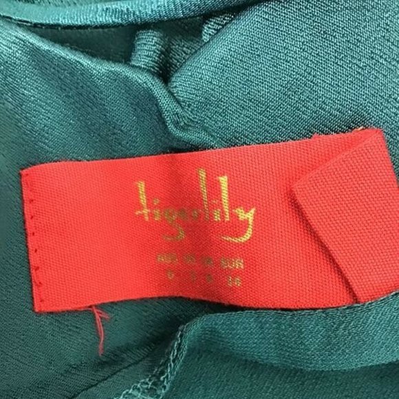 TIGERLILY Yolanthe Teal Satin Cami Top RRP$99 - Picture 15 of 15